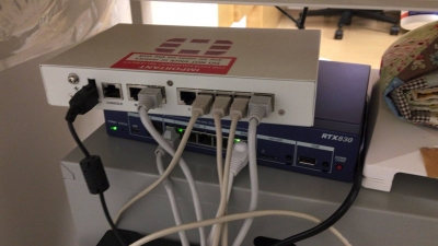 Fortinet(フォーティーネット) UTM FortiGate 60Fを設置しました