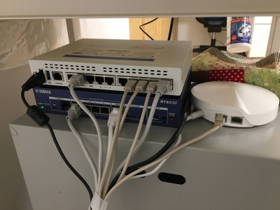 Fortinet(フォーティーネット) UTM FortiGate 60Fを設置しました