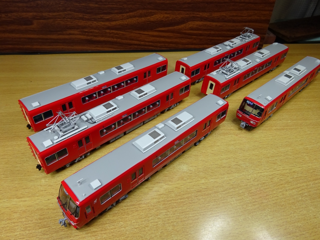 名鉄5600系 GM名鉄5700系改造 切り継ぎ加工 床下機器再現 屋根再現