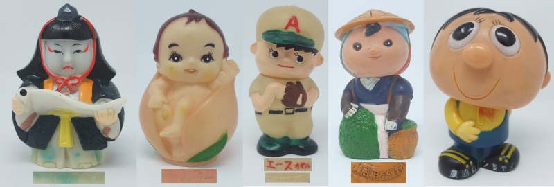 福岡銀行 ふくちゃんソフビ貯金箱 | 荒神乃庄 アンティークギャラリー