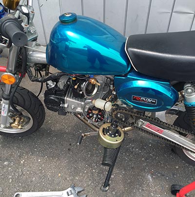 軽量アウターローター4ミニモンキー