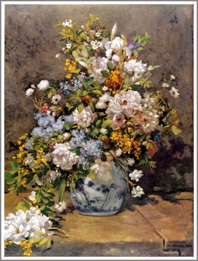 ルノワール【春のブーケ】を改めて観てみる | アート名画館 公式ブログ