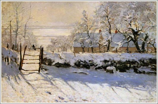 絵画 冬の風景画 引き取り限定 絵画冬の風景画引き取り限定