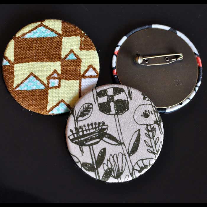 ミナペルホネン thank you very badge 布バッチ | Lin total fashion