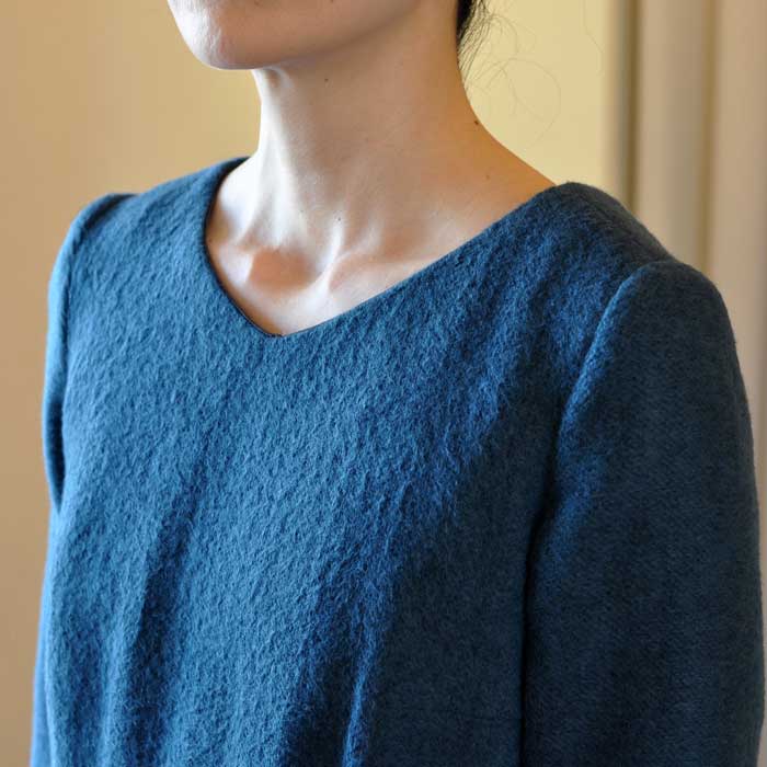 ミナペルホネン go! ワンピース blue | Lin total fashion place blog