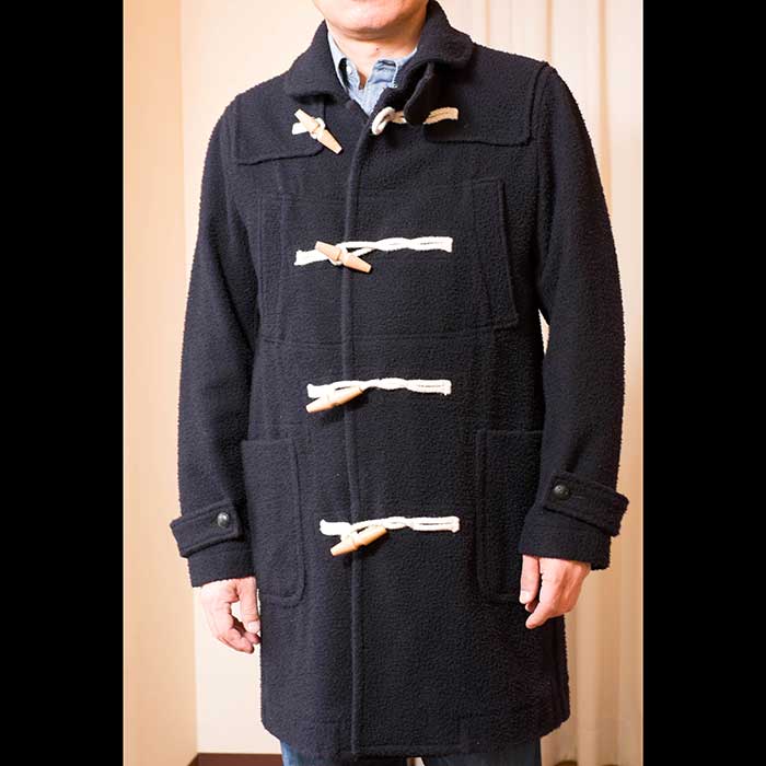 O gran naso!（オーグランナーソ！）ナッピングウールダッフルコート