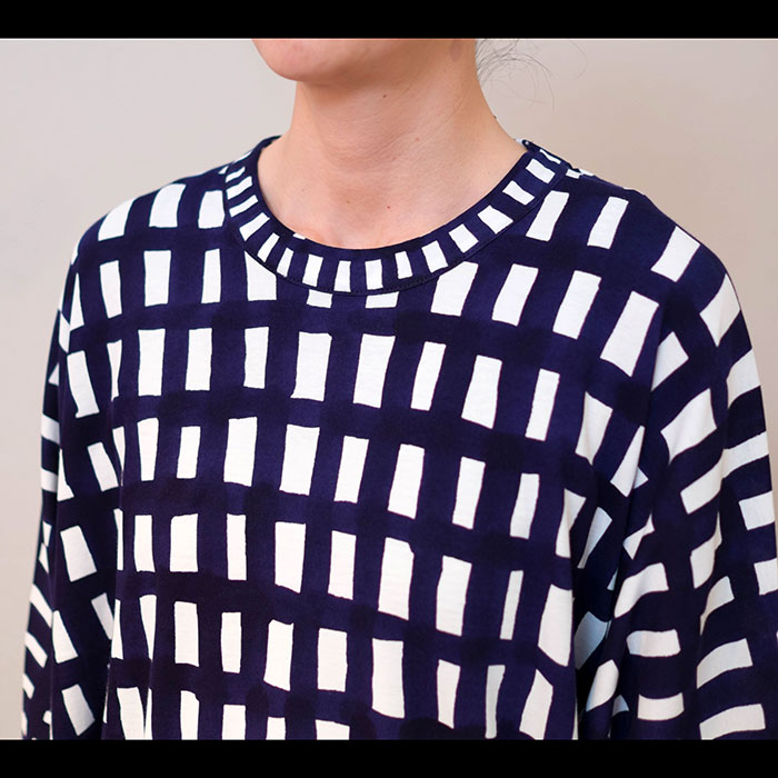 mina perhonen ミナペルホネン sora check カットソーワンピース（TA