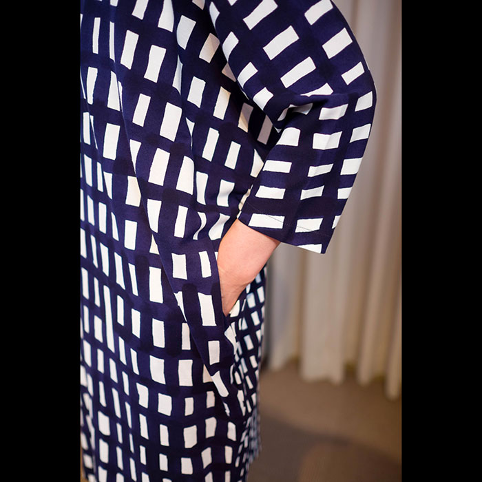 mina perhonen ミナペルホネン sora check カットソーワンピース（TA