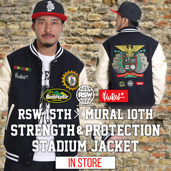 RSW 15th×MURAL10th コラボスタジャン本日発売!! | DISSIDENTブログ