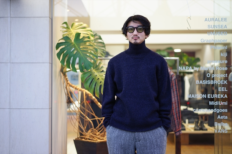 AURALEE(オーラリー)20AW Collectionの新作、Camel Wool Mix Knit
