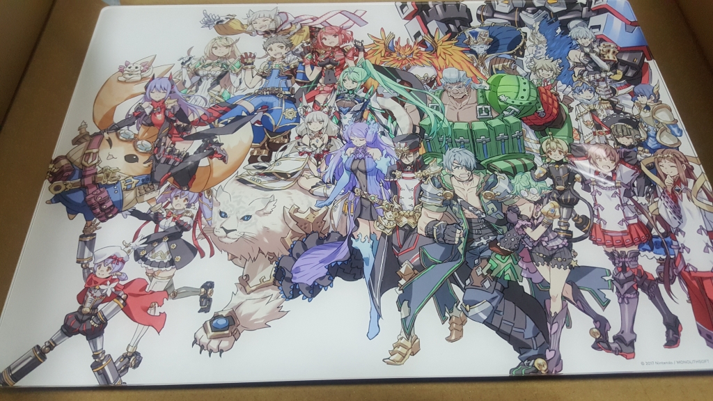 ゼノブレ2アクリルアートボード届く。 | 森の迷宮