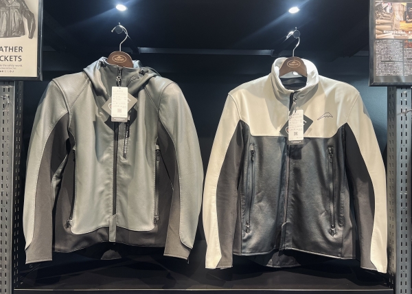 最軽量の革ジャン】ゴートレザージャケットのご紹介：KUSHITANI 清水店