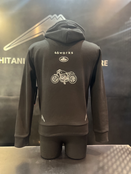 コラボモデル入荷】46works プルアップパーカー：KUSHITANI 清水店