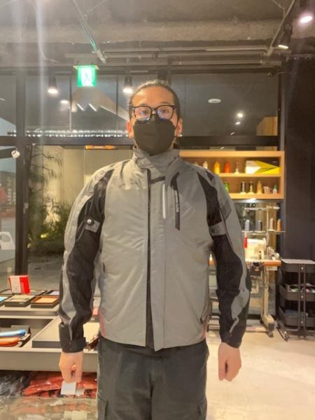 水野が着てみるK-2397 アクアジャケット！：KUSHITANI横浜店