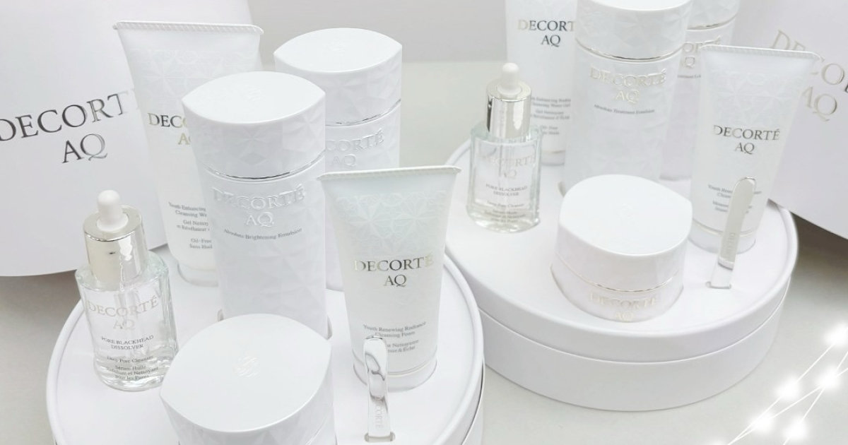 コスメデコルテ「AQ」から限定コフレ2種が登場！ 毛穴美容液オイルも