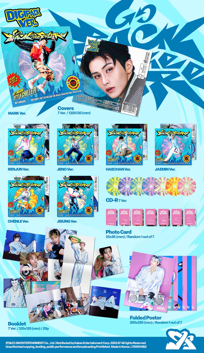 韓国盤】The 5th Album 'Go Back To The Future' (Digipack Ver./7種