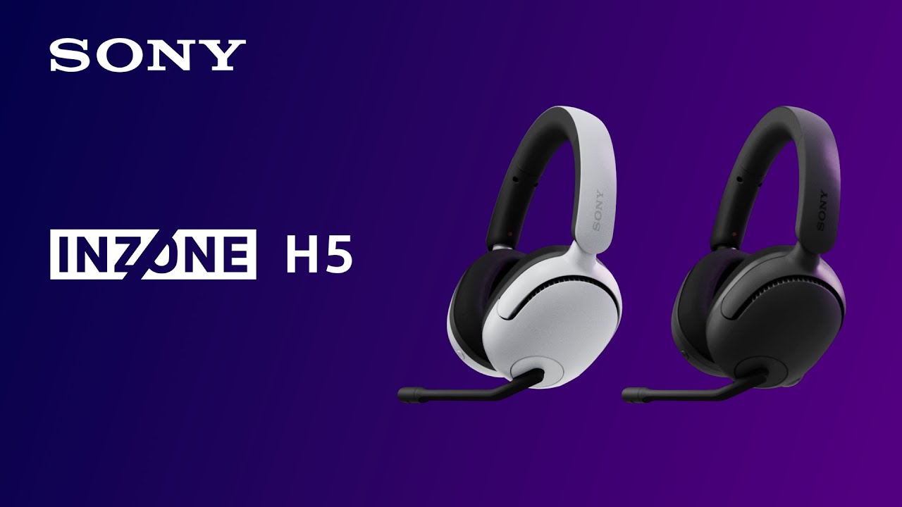 Sony INZONE H5 Wired and Wireless Gaming Headset | Black | WH-G500/B