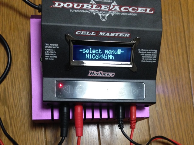 2本同時充電】マッチモア 充電器 セルマスター ダブルアクセル