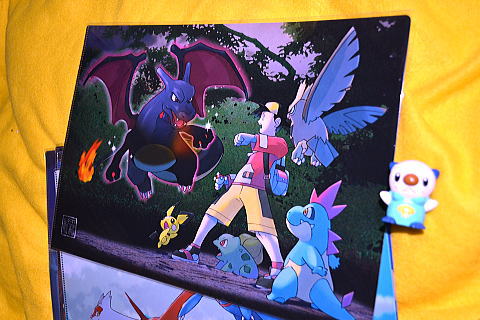 ▽[杉森健]コレクタブルアートPGクリアファイル！[開封画像