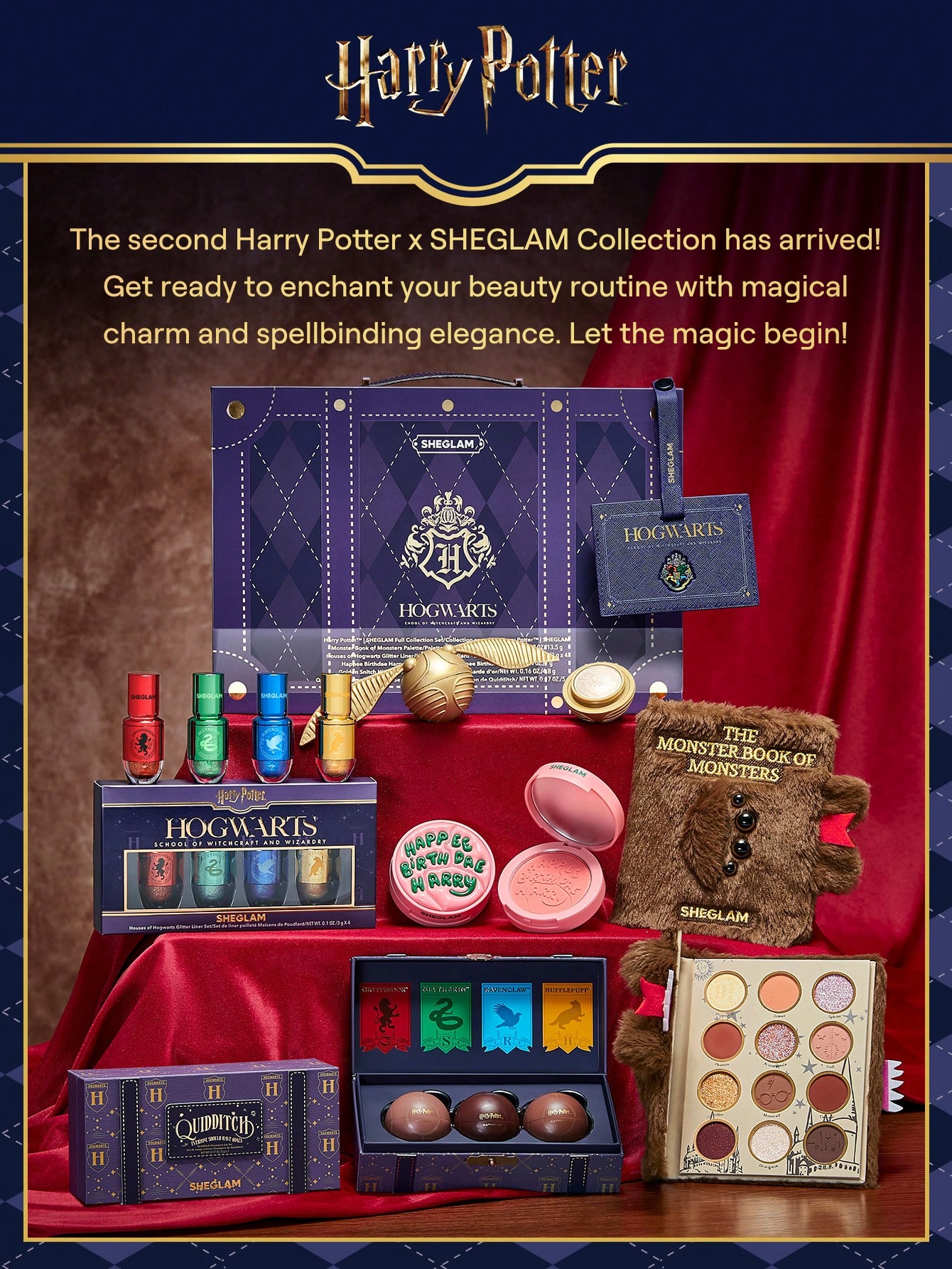 Harry Potter™ X SHEGLAM フルコレクションセット｜SHEGLAM