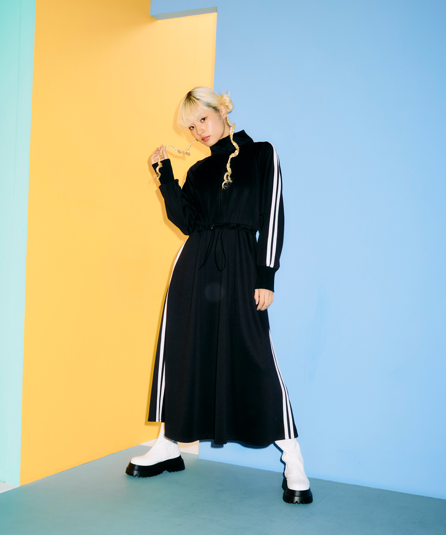 ジャージワンピース[商品：PN23AW-063] - PUNYUS Online Store / 公式通販