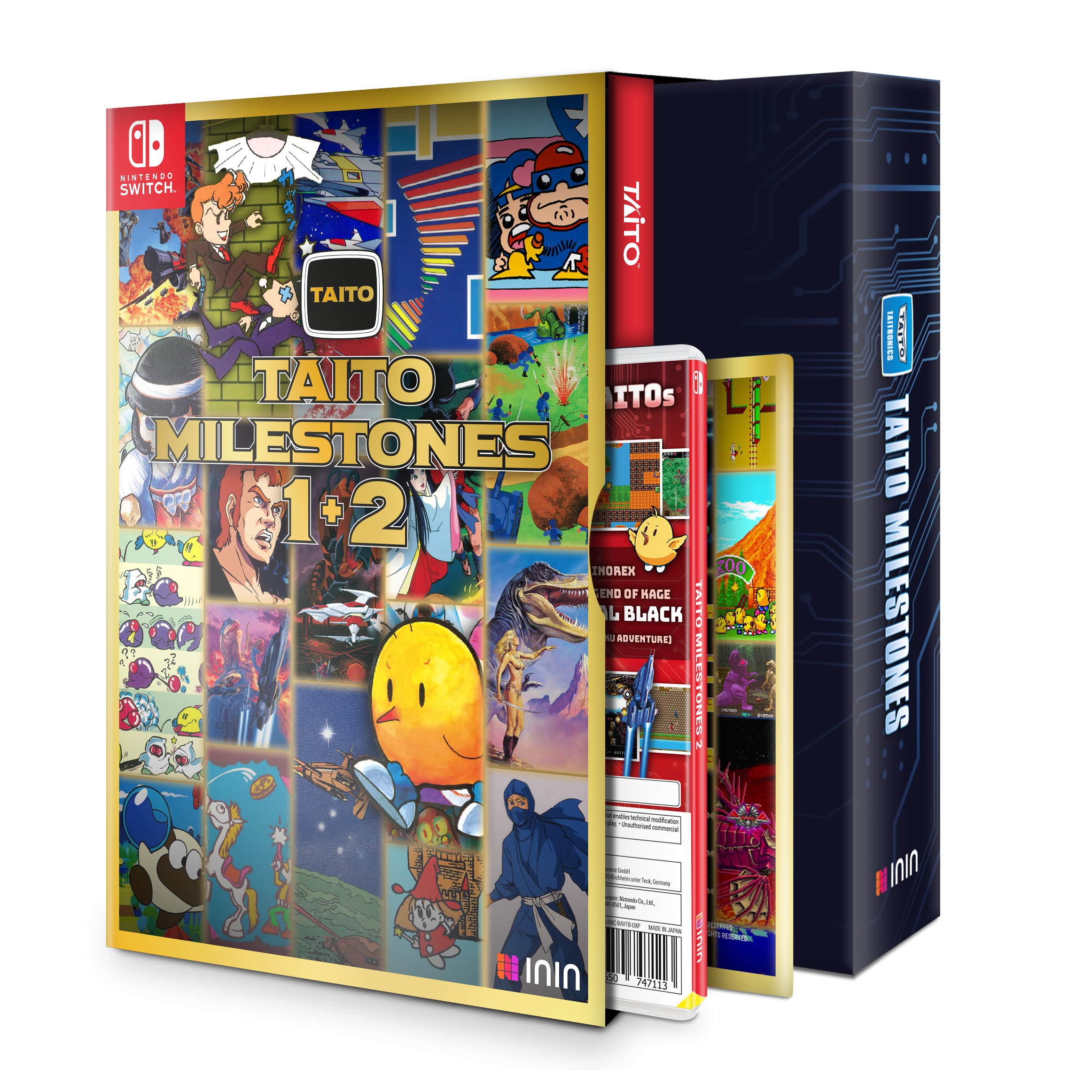 Taito Milestones 1&2 Collector's Edition Bundle (Nintendo Switch