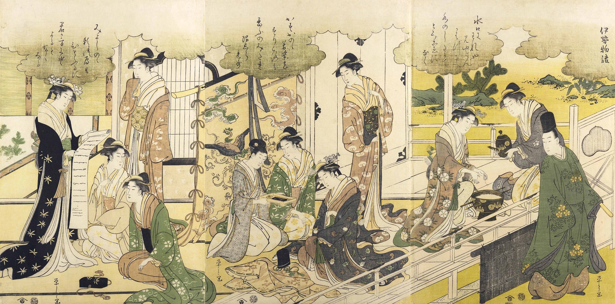 サムライ出身の絵師・鳥文斎栄之とは？ 美人画の大家の作品と生涯