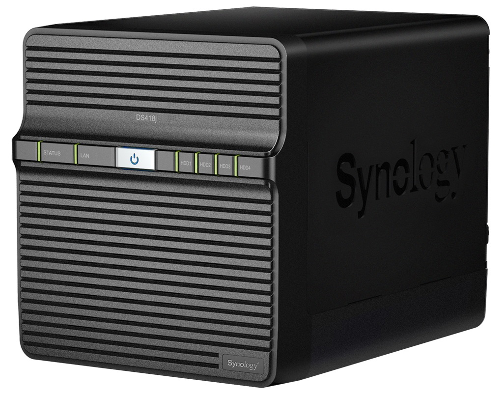 Synology、3万5000円の4ベイNASキット「DiskStation DS418j