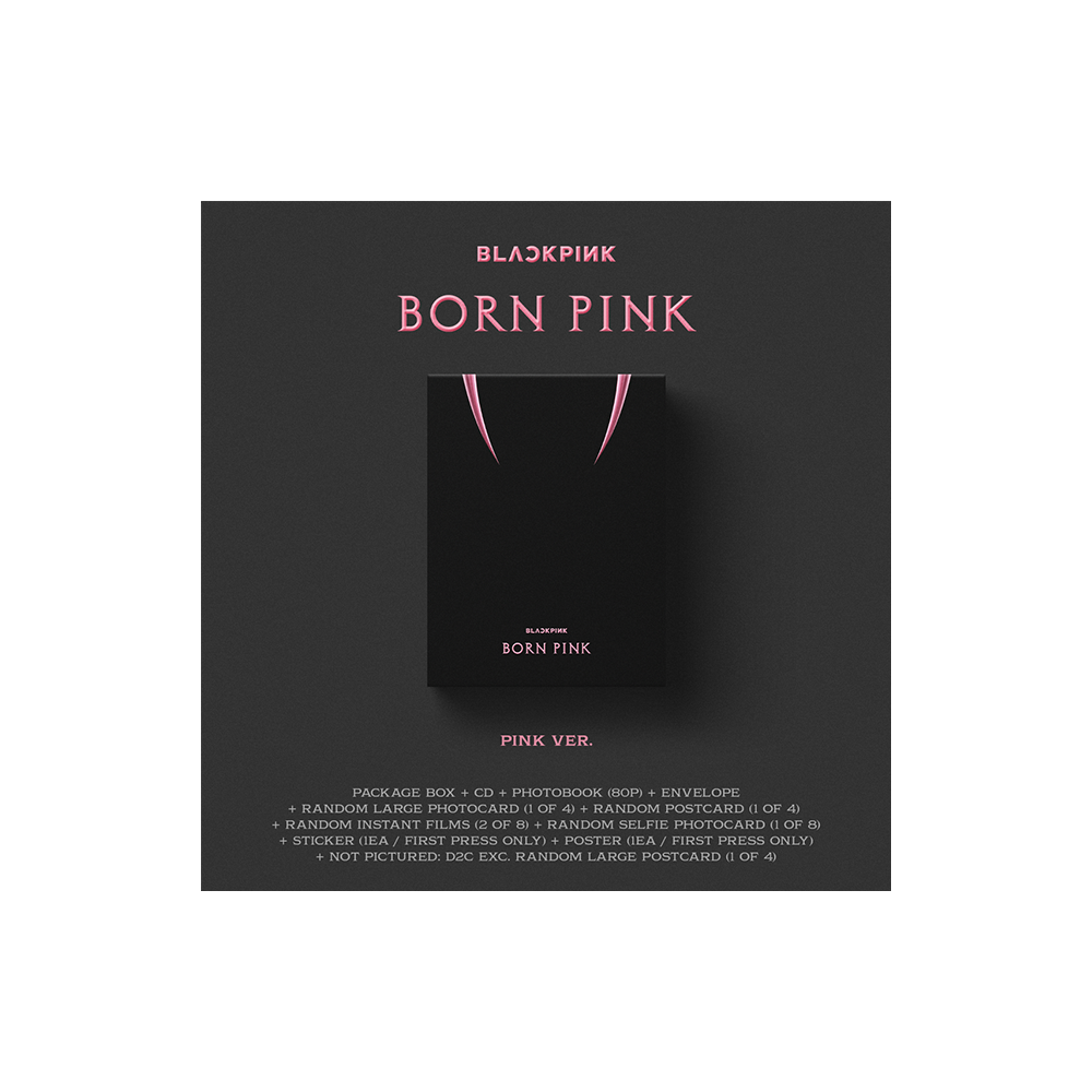 BORN PINK Exclusive Box Set - Pink Version - Interscope Records