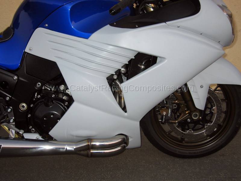 CATALYST KAWASAKI ZX14 06-11' STOCK STYLE SIDES – iOneMoto