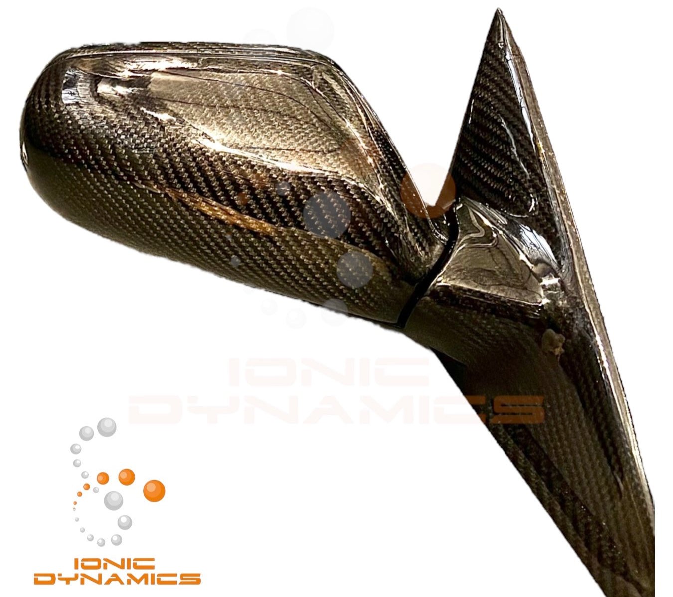 300zx Z32 Carbon Fiber Carbon OEM side mirrors. – Ionic Dynamics