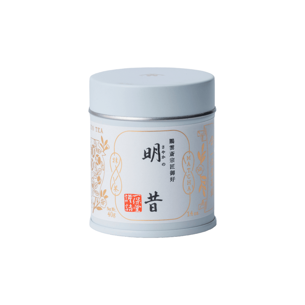 Ippodo Tea - Sayaka Matcha (40g Can) - For Usucha, Koicha and