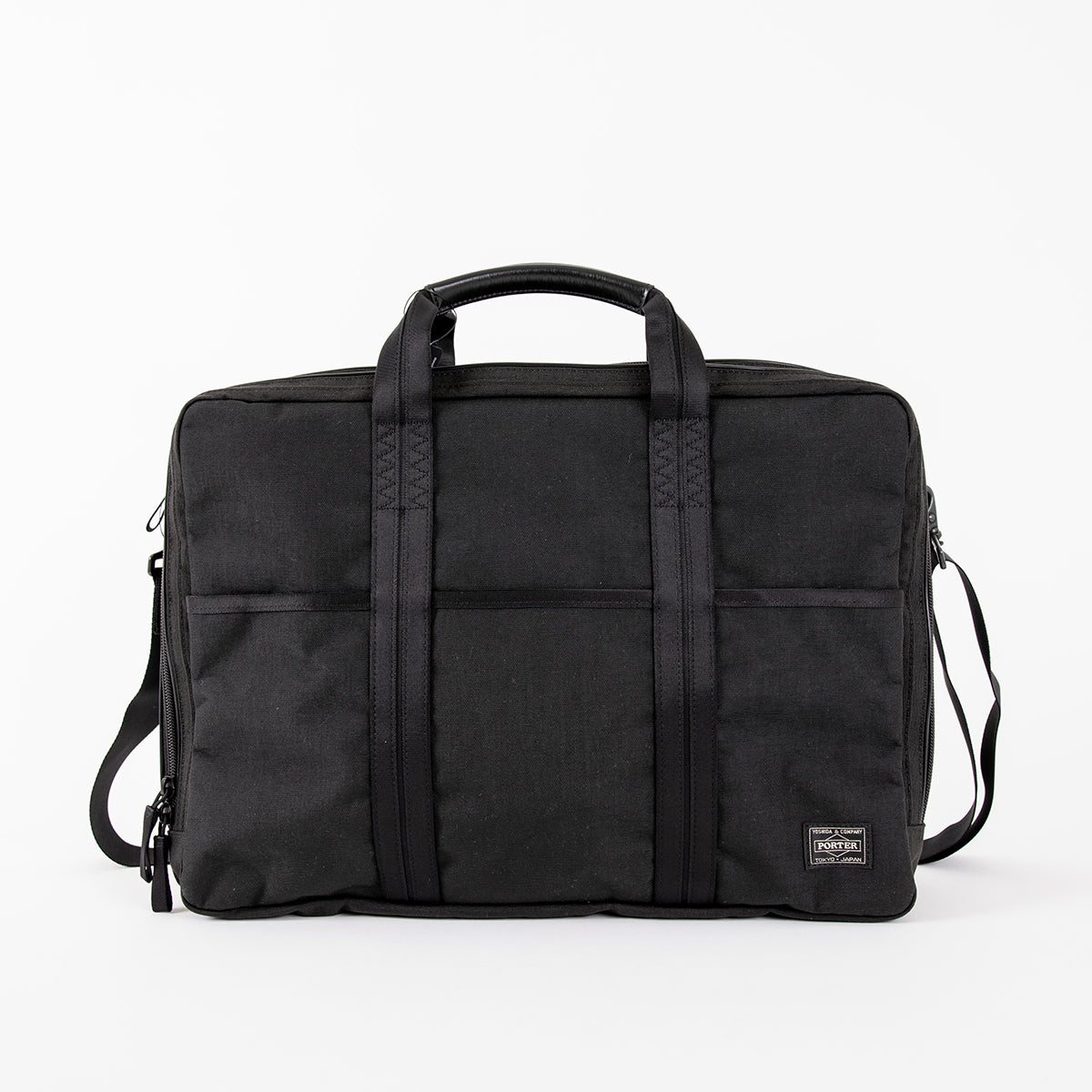 PO-HYB-2WAY-BRIEFCASE-BLK - Porter-Yoshida & Co. HYBRID 2WAY