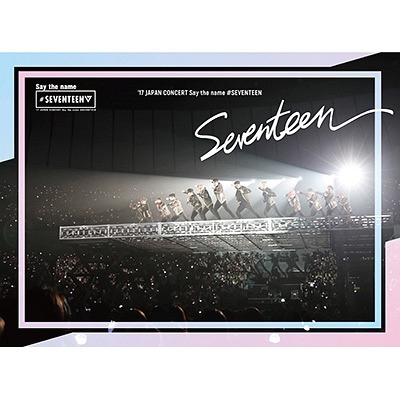CDJapan : 17 JAPAN CONCERT Say the name #SEVENTEEN (2DVD+PHOTO
