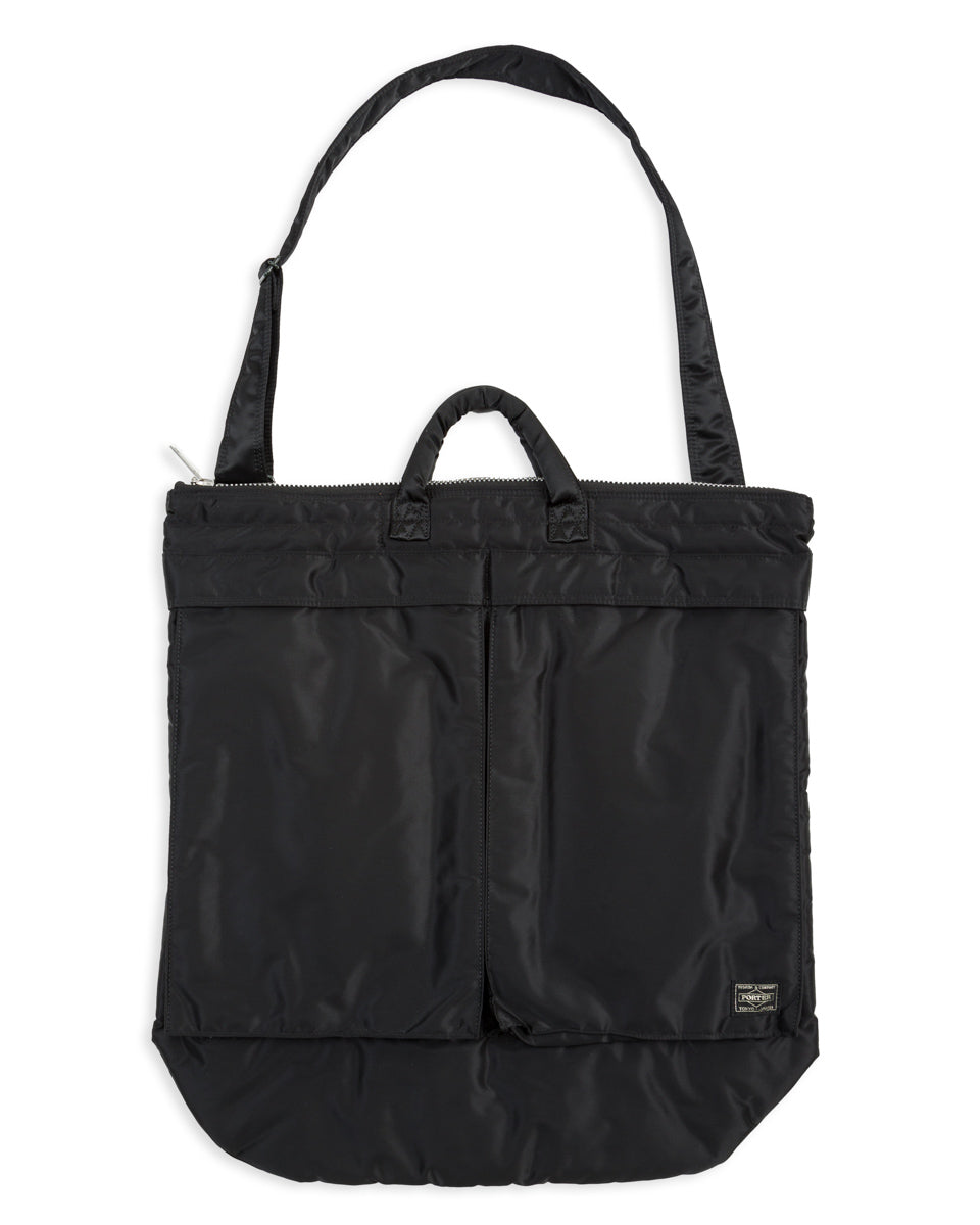 PORTER - Yoshida & Co Tanker 2-Way Helmet Bag - Black Nylon