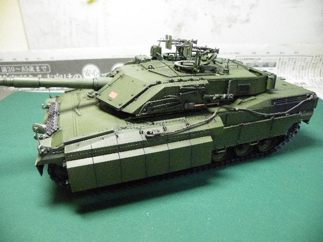 プラモデル製作③：トランペッター 1/35 イタリア陸軍 主力戦車