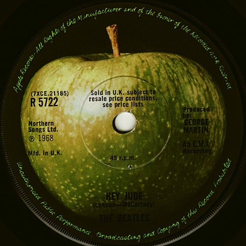 1968年8月30日シングル「Hey Jude」発売（英国） | The Beatles Record