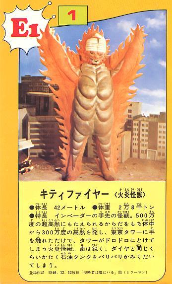 ☆火炎怪獣 キティファイヤー ミラーマン 円谷 | 玩具ココロ