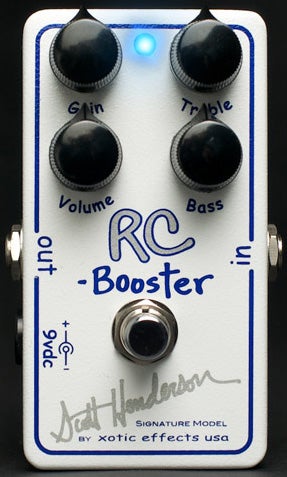 エフェクタ解説【Xotic RC Booster】 | 徒然草 RC2