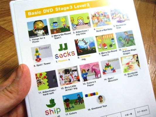 ワールドワイドキッズWKEの教材・ステージ3DVDの紹介 | ワールド