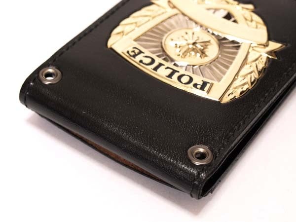 警察手帳レプリカ☆旧モデル☆ご要望に応え黒革仕様絶賛発売中