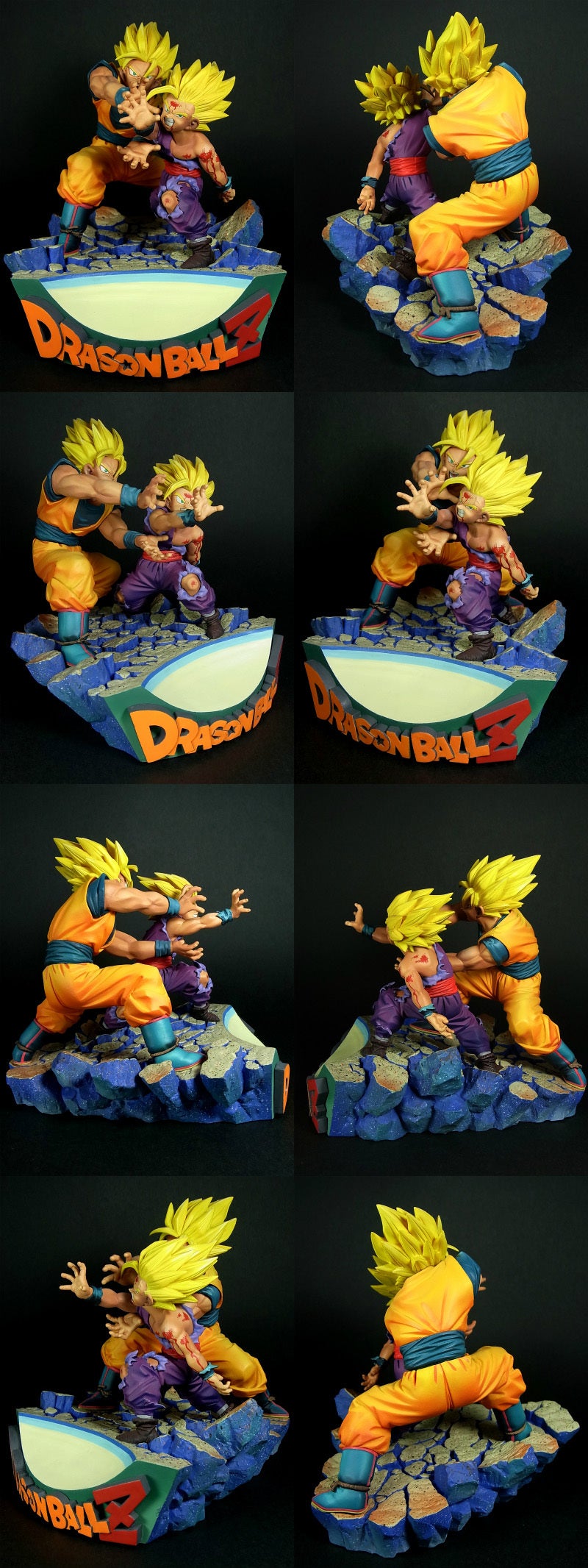 64 ドラゴンボールZ 造形神化 劇的ディオラマ 親子かめはめ波