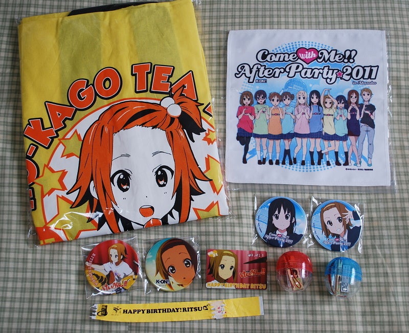 バースデーカード】けいおん！田井中律ちゃんの誕生日に赤坂のTBS