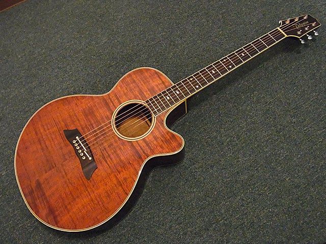 中古タカミネ PT108K オール・ハワイアンコアの美しいエレアコ