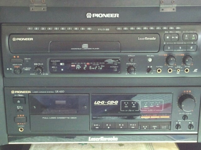 PIONEER レーザーカラオケ LK-620 | いつみくんの日々