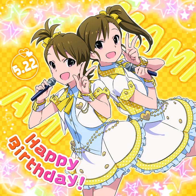 双海亜美＆真美Birthday記念アイテム発売決定！ | アイドルマスター