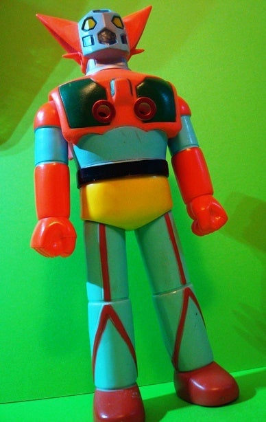 ☆旧バンダイ ミサイル ゲッター1 ソフビ ゲッターロボ 永井豪作品