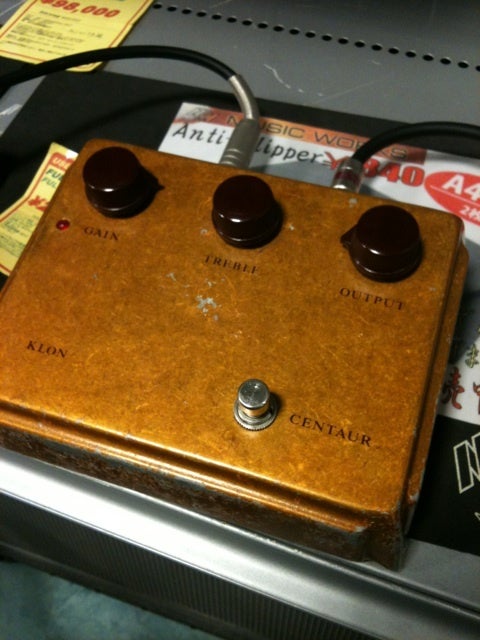KLON CENTAUR オーバードライブ（クロン ケンタウルス・ゴールドの絵