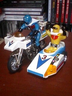 ポピニカ レッドマシーン・ブルーマシーン・グリーンマシーン(秘密戦隊