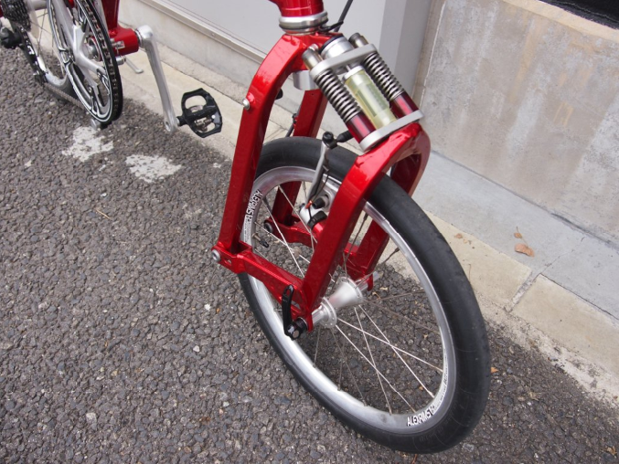 BD1、Birdy用加茂屋製のフロントサスペンション BD-1』 加茂屋さん